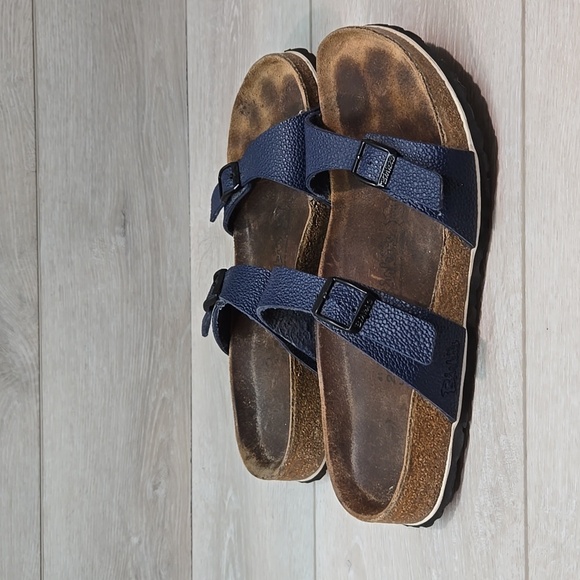 Birkenstock Navy Blue Sandals - Picture 2 of 14